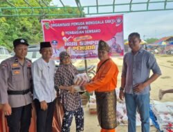 Organisasi Pemuda Menggala Sakti (OPMS) Berbagi Puluhan Sembako Kefakir Miskin