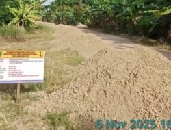 Jalan Menuju Kampung Kepenghuluan Sungai Segajah Makmur Disertu, Warga Sambut Gembira