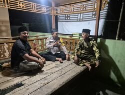 Wujudkan Kamtibmas Kondusif, Polsek TPTM Gelar Patroli Malam dan Sosialisasi Aktifkan Kembali PAM Swakarsa & Satkamling