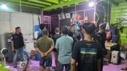 Polres Rohil Bersama Tim Gabungan Geledah Rumah Diduga Bandar Narkoba di Panipahan