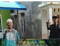 Wujudkan Green Policing, Polsek Rimba Melintang Tanam Pohon Di Musallah Al Barokah Teluk Pulau
