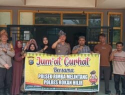 Dekat Dengan Warga! Polsek Rimba Melintang Buka Ruang Dialog Lewat Jumat Curhat