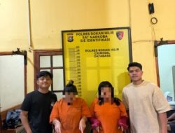 Baru Sebulan Menjabat , Kapolsek Bangko Pusako Gasspol Berantas Narkoba! 2 Wanita Ditangkap BB 52,72 Gram
