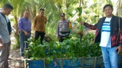 Optimalkan Pekarangan Rumah: Bhabinkamtibmas Bangko Lestari Data Potensi Ternak Lele, Dukung Pangan Bergizi Keluarga