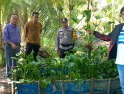 Optimalkan Pekarangan Rumah: Bhabinkamtibmas Bangko Lestari Data Potensi Ternak Lele, Dukung Pangan Bergizi Keluarga