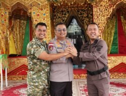 Kapolres Rokan Hilir Jalin Sinergitas Bersama TNI dan Kejaksaan