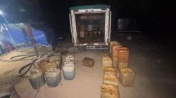 Polda Riau Bongkar Penyelewengan BBM Subsidi Di Rohil. Tiga Tersangka Dan Dua Truk Tangki Diamankan