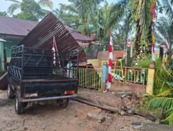 Angin Ribut Landa Wilayah Pematang Ibul – Bangko Pusako: 20 Rumah & Satu TK Rusak